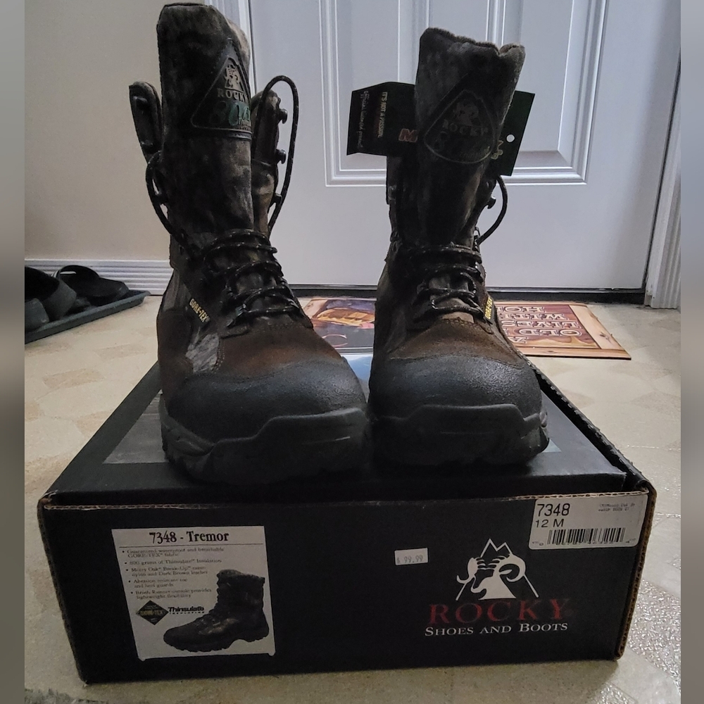 Rocky Brown Leather Boots
